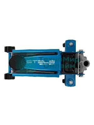 Домкрат гидравлический подкатной Stels 3 т, 120-450 мм, быстрый подъем, проф.