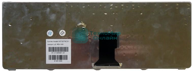 Клавиатура для ноутбука Sony Vaio VGN-NR21Z белая