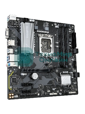 Материнская плата Gigabyte B760M D3HP DDR5, LGA 1700, Intel B760, 4xDDR5, 4xSATA, 2xM.2, 1xPCIe 4.0 x16, 1xPCIe x1, 1xHDMI, 1xVGA, 1xDP, 1x 1Gb LAN, 3xUSB-A 3.2 Gen 1, 2xUSB-A 2.0, 3x3.5 мм, 7.1, mATX