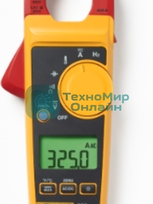 Клещи FLUKE 325  цифровая 600мА  желтый, красный, черный 0,283кг