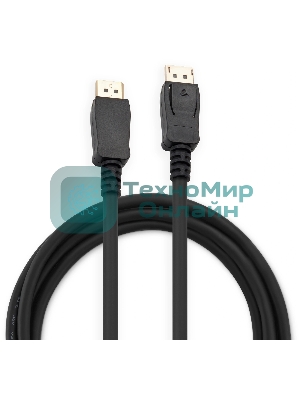 Кабель Buro BU-DP-v1.2-3m ver1.2 DisplayPort (m) DisplayPort (m) 3м черный (пакет)