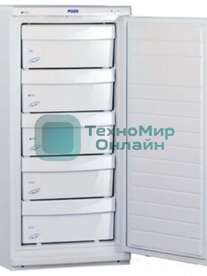 Морозильная камера Pozis Свияга-106-2, графитовый, 165л, 5 ящиков