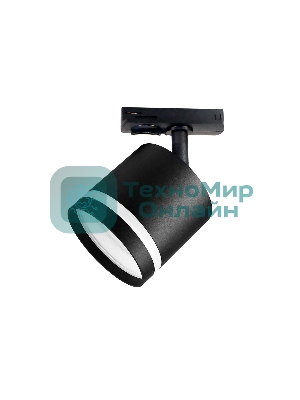 Трековый однофазный светильник Ambrella light GL5372 BK черный GX53 max 12W