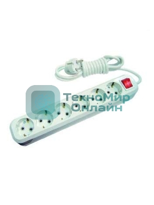 Удлинитель Makel 6 гн 3 м с\з вкл.