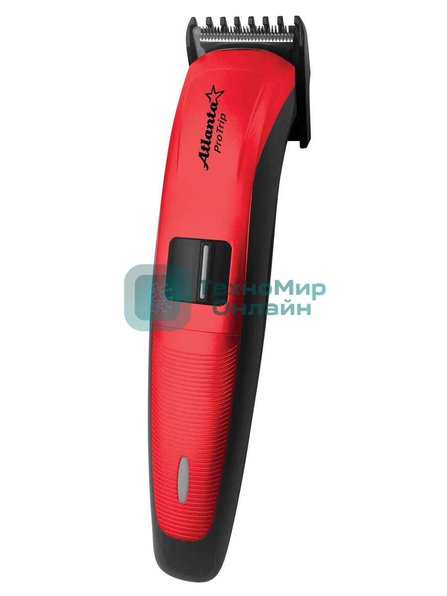 Триммер Atlanta ATH-6904 (red) аккумуляторный для волос