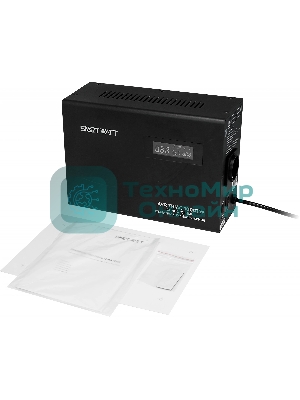 Стабилизатор напряжения Smartwatt AVR Triac 1000TW 1000ВА черный