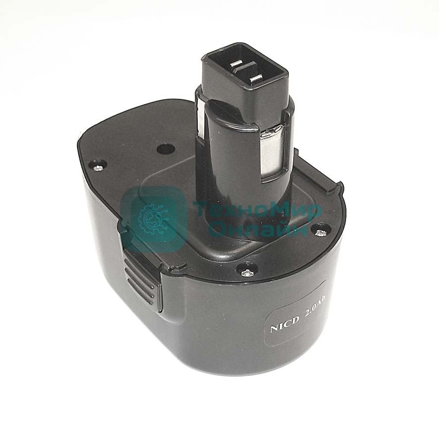 Аккумулятор для DeWalt (p/n: DC9091, DE9038, DE9091, DE9092, DE9094, DW9094), 2,0Ah 14.4V Ni-Cd