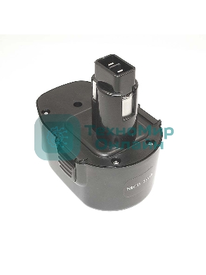 Аккумулятор для DeWalt (p/n: DC9091, DE9038, DE9091, DE9092, DE9094, DW9094), 2,0Ah 14.4V Ni-Cd