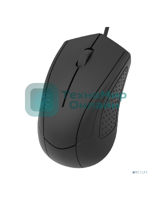 Мышь проводная CBR CM 109 черный, 1000 dpi, USB, кнопки - 3