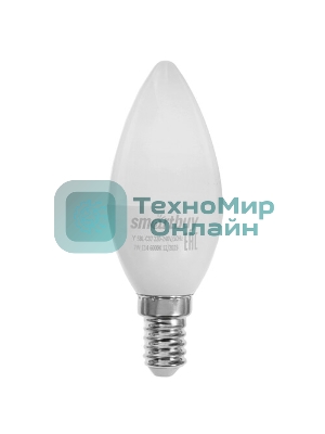 Лампа светодиодная Smartbuy 7W/6000/E14 (SBL-C37-07-60K-E14)