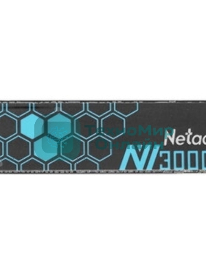 Накопитель SSD Netac NV3000, 1Tb, PCIe 3.0 x4, M.2 2280, NVMe, R/W 3100/2100