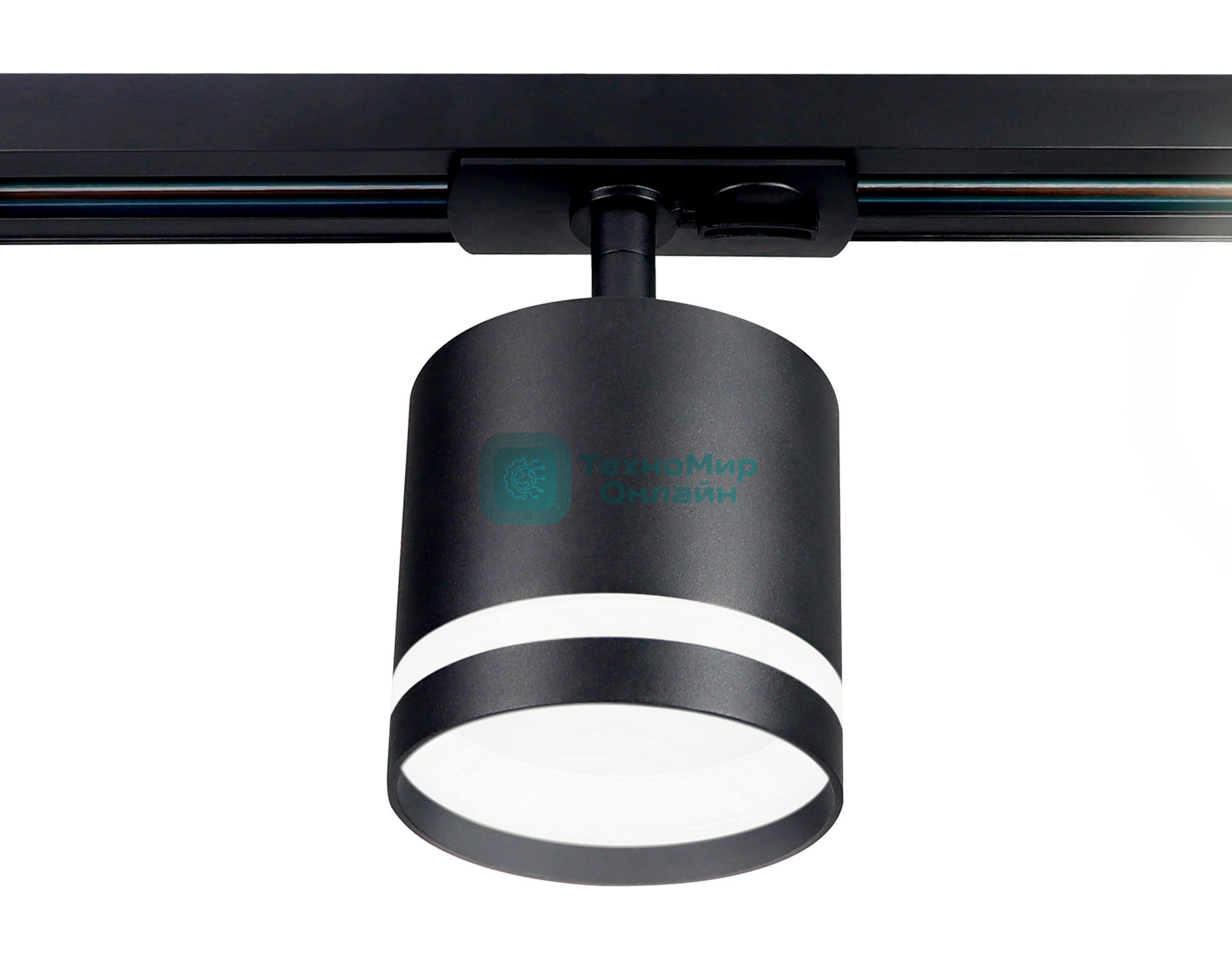 Трековый однофазный светильник Ambrella light GL5372 BK черный GX53 max 12W