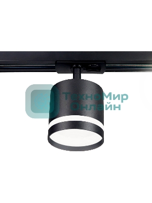 Трековый однофазный светильник Ambrella light GL5372 BK черный GX53 max 12W