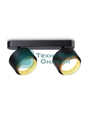 Светильник Ambrella light TN71288/2 BK/GD черный/золото GX53/2 max 12W 270*95*137
