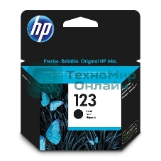 Картридж струйный HP 123 (F6V17AE) черный, 120 стр., для DeskJet 2130