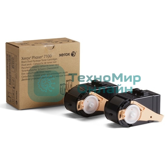 Картридж лазерный Xerox 106R02609 голубой для Xerox Ph 7100 (9000 стр)(Channels)