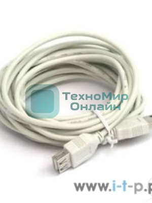 Кабель Gembird PRO USB 2.0 удлинительный 1.8м AM/AF позол. контакты, пакет
