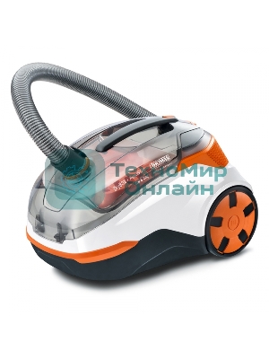 Моющий пылесос Thomas DryBOX + AquaBOX Cat&Dog белый/оранжевый, 325/1700Вт, уборка сухая, пылесборник контейнер 2.6 л