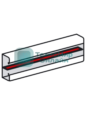 Перегородка для кабель-канала (дл.2м) METRA Leg 638008