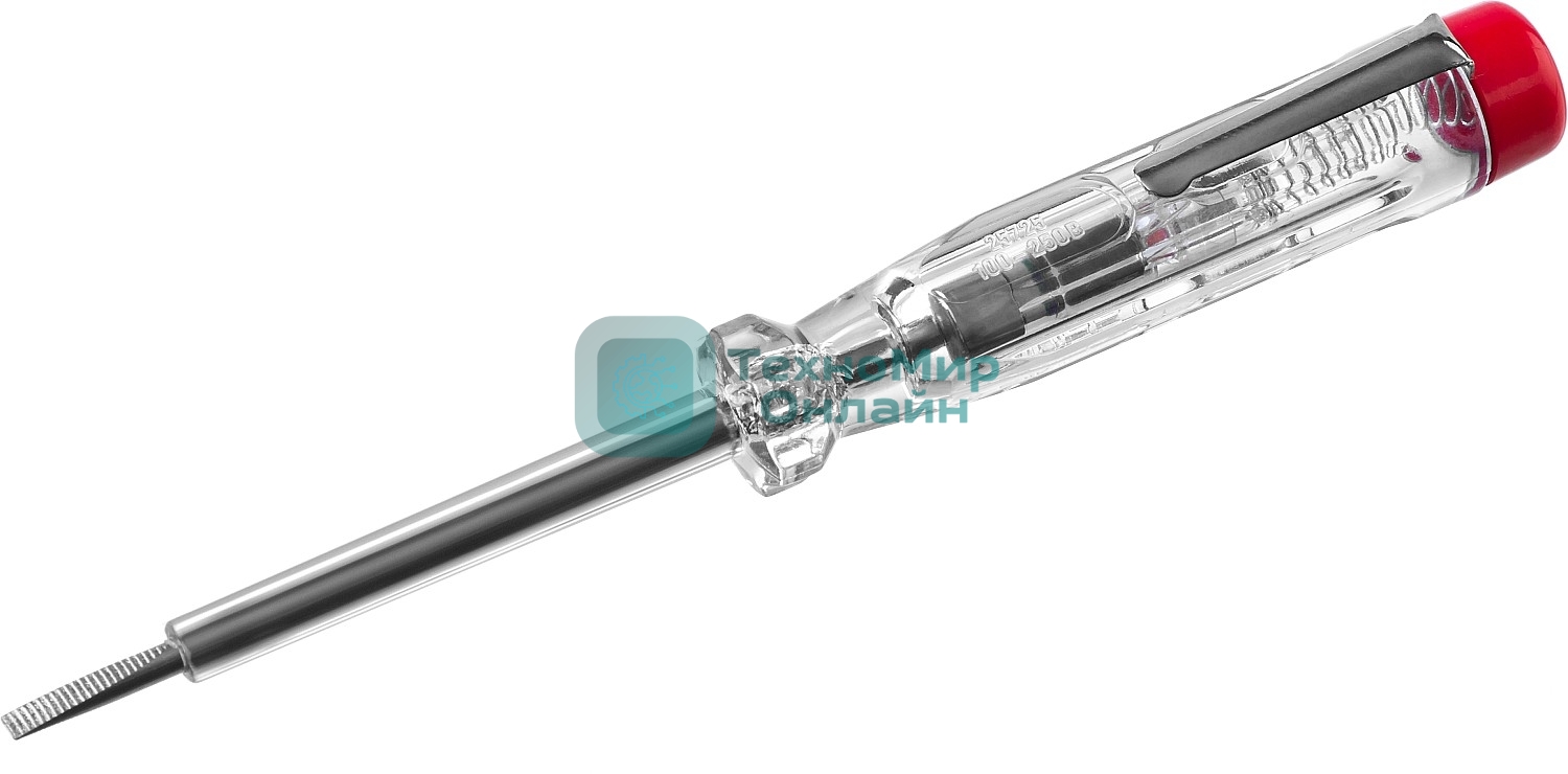 Пробник Зубр электрический 25725, на подвеске, 100-250В, 140мм