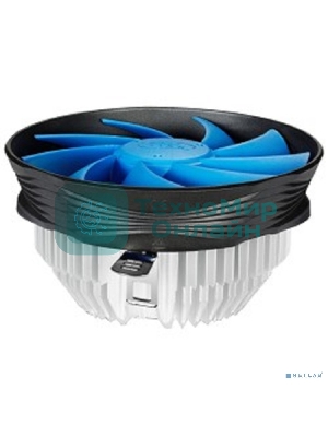 Кулер для процессора DEEPCOOL GAMMA ARCHER синий, 120 мм, алюминий, 1600 об/мин, 26.1 дБ, 3 pin, 95 Вт, 65.5 мм