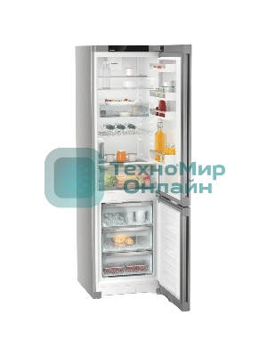 Холодильник Liebherr CNsfc 574i-22 001 серебристый двухкамерный 264/92л морозилка снизу