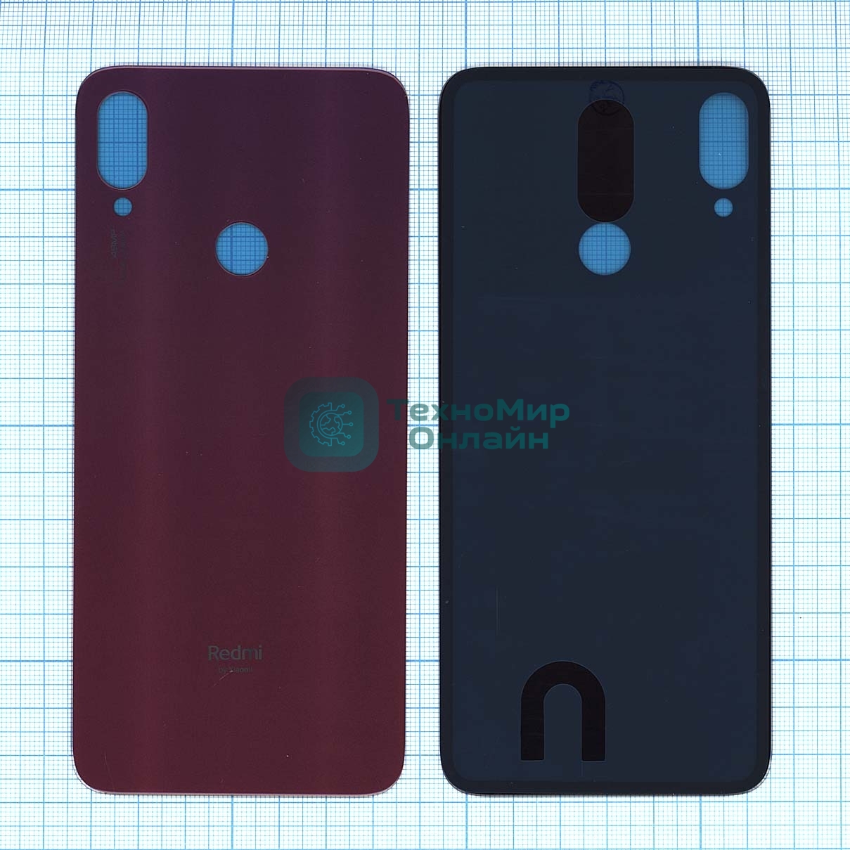 Задняя крышка для Xiaomi Redmi Note 7 Pro красный