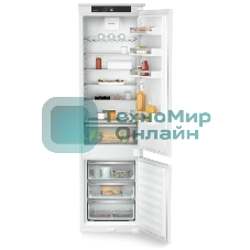Встраиваемый холодильник Liebherr Pure, ниша 194 см, EasyFresh, МК NoFrost 3 контейнера, сенсорный дисплей Touch, door sliding.
