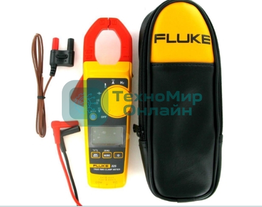 Клещи FLUKE 325  цифровая 600мА  желтый, красный, черный 0,283кг