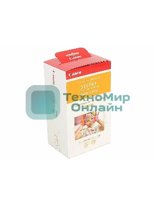 Набор Canon RP-108 (8568B001) бумага (10x15см) и цветные красители для SELPHY CP1200. 108 страниц.