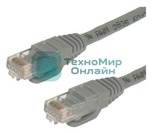 Патч-корд литой 50u Cat.5e 10м сплав CU+AL