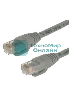 Патч-корд литой 50u Cat.5e 10м сплав CU+AL