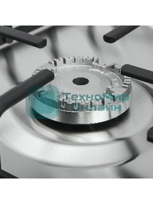 Газовая варочная панель Maunfeld EGHS.32.3ES, 2 конфорки, нержавеющая сталь, серебристый