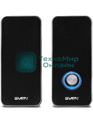 Акустическая система 2.0 SVEN 325, черный, USB, мощность 2x3 Вт(RMS) SVEN 325, черный, USB, акустическая система 2.0, мощность 2x3 Вт(RMS)