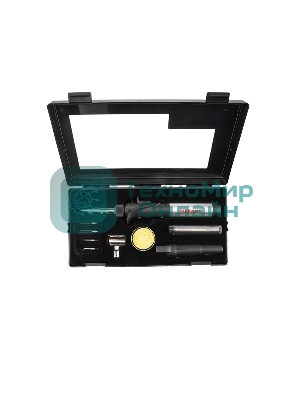 Паяльник Rexant газовый с пьезоподжигом, 17 мл, 11 предметов