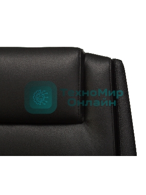 Кресло Бюрократ DUKE черный, кожа