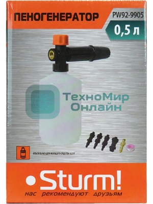Насадка пенной чистки Sturm! PW92-9905 0.5л.