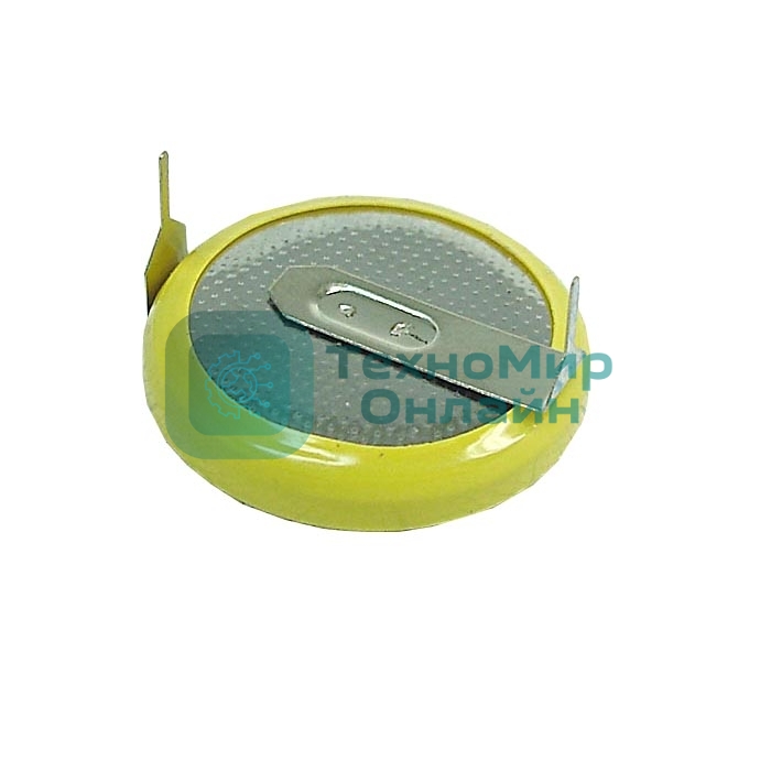 Батарейка CMOS CR2032 под пайку с загнутыми контактами