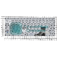 Клавиатура для ноутбука Samsung 530U3B 530U3C, черная