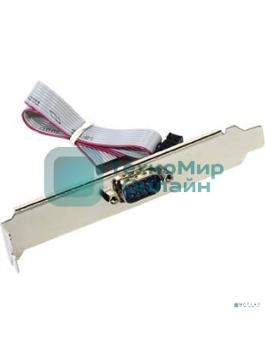 Планка портов в корпус 1xCOM DB9 Male, Orient C097 oem