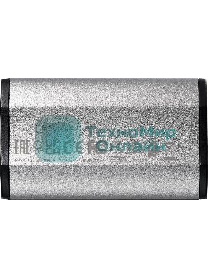 Внешний SSD ADATA SD810, 1TB, USB 3.2 Gen 2x2 Type-C, R/W 2000/2000, серебристый