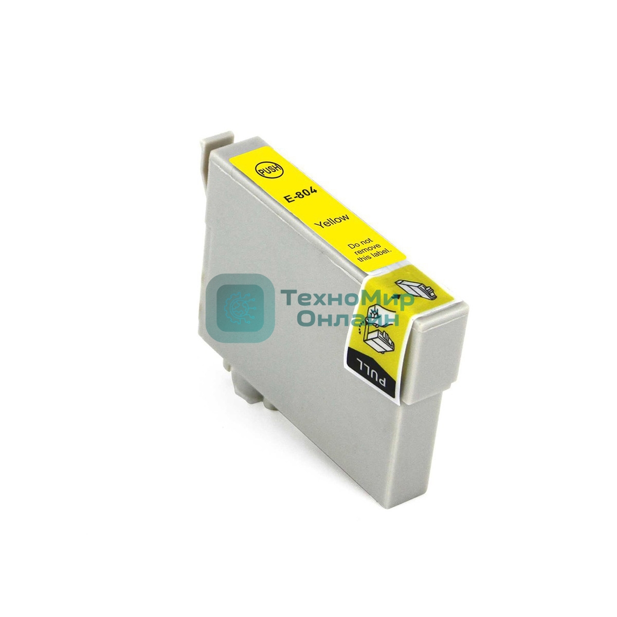Картридж струйный NVPrint T0804 (NV-C13T08044011) Yellow для Epson Stylus Photo P50, PX650/PX660/PX700/PX710/PX720/PX730/PX800/PX810/PX820/PX830, R265/R285/R360/RX560/RX585/RX685 (13.5 мл) совместимый