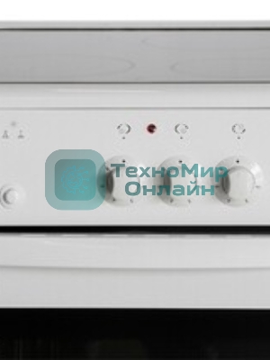 Электрическая плита De Luxe 506003.04ЭС белый, конфорок - 3 шт, духовка - 60 л, 87 см x 50 см x 60 см