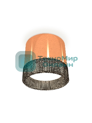 Светильник Ambrella Light XS8122021 PPG/BK золото розовое полированное/тонированный GX53 (C8122, N8484)