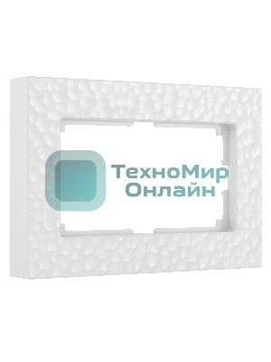 Рамка для двойной розетки (белый) W0082401