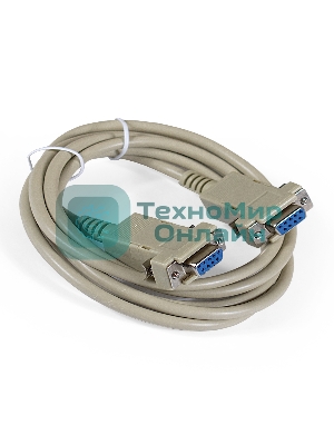 Кабель нуль-модемный ExeGate EX284952RUS RS-232 ExeGate EX-CC-134-1.8 (DB9F/DB9F, 1,8м)