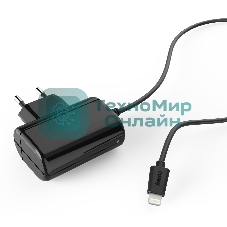 Сетевое зар./устр. Hama H-183267 1A для Apple черный (00183267)