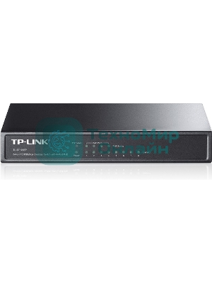Коммутатор TP-Link SMB TL-SF1008P Коммутатор 8-port 10/100M Desktop PoE Switch