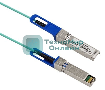 Кабель оптический SFP-SFP, 3 метра, многомодовое волокно 850 нм, 25Gb скорость