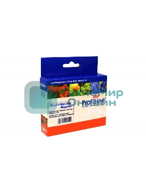 Картридж струйный для принтеров Brother PL-LC1100/LC980M DCP -145C/165C/195С/375CW MFC-250C/290C/DCP-6690CW Magenta водн ProfiLine